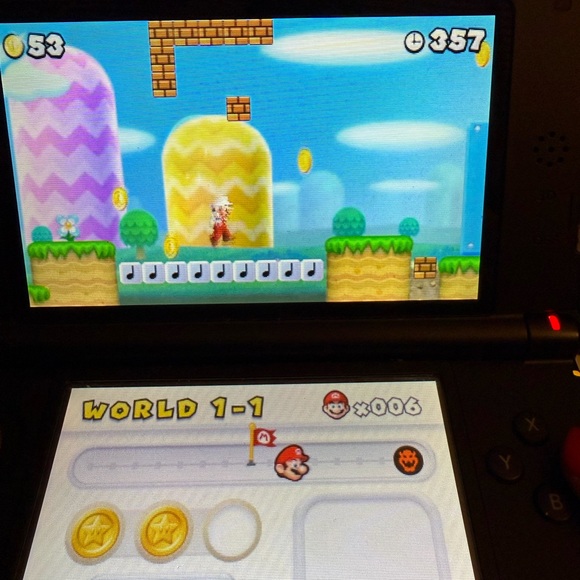 Collector Nintendo 3DS XL in Bold Red with Mario Graphic - Picture 10 of 15